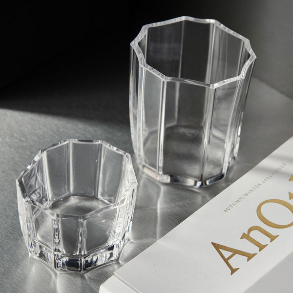 Load image into Gallery viewer, Orrefors Reed Votive Clear Medium