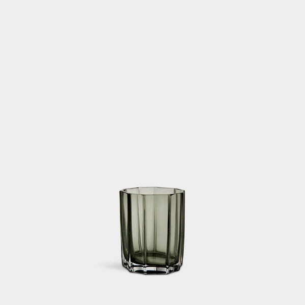 Load image into Gallery viewer, Orrefors Reed Votive Moss Green Medium