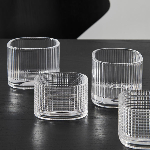 Load image into Gallery viewer, Orrefors Magica Votive Super Circle Clear Medium