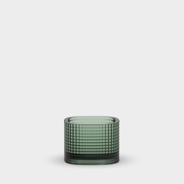 Load image into Gallery viewer, Orrefors Magica Votive Super Circle Green Small