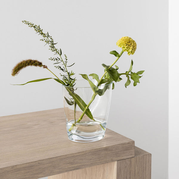 Load image into Gallery viewer, Orrefors Squeeze Clear Tulip Vase