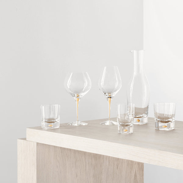 Load image into Gallery viewer, Orrefors Intermezzo Champagne Gold - Set of 2