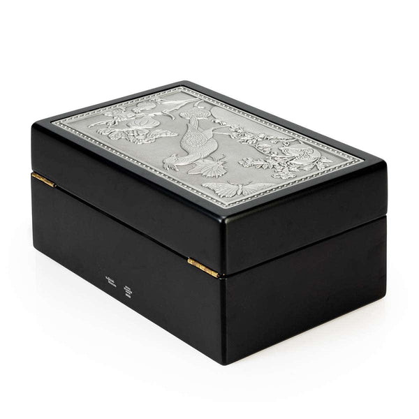 Load image into Gallery viewer, Royal Selangor Merian Black Jewellery Box
