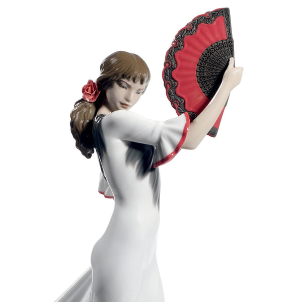 Load image into Gallery viewer, Lladro Passion and Soul Flamenco Woman Figurine - 60th Anniversary - Red