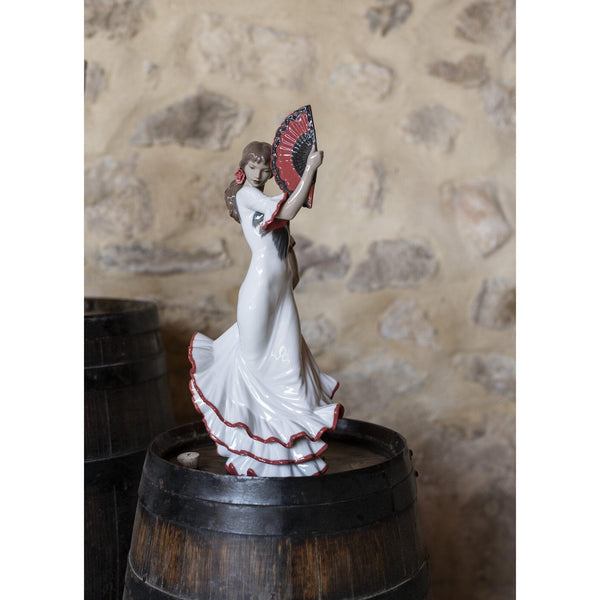 Load image into Gallery viewer, Lladro Passion and Soul Flamenco Woman Figurine - 60th Anniversary - Red