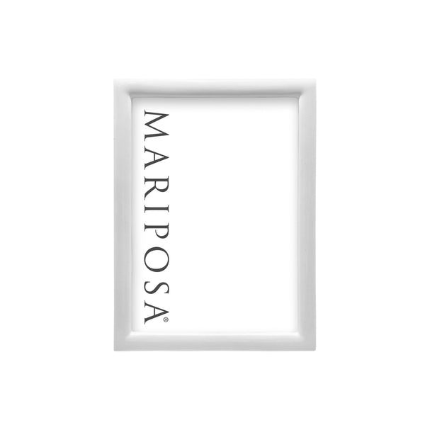 Load image into Gallery viewer, Mariposa Main Line White 5x7 Frame