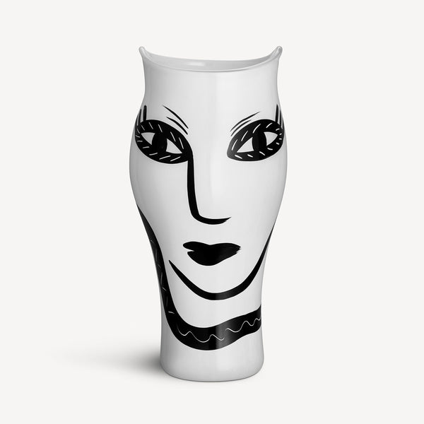 Load image into Gallery viewer, Kosta Boda Open Minds Vase White Large