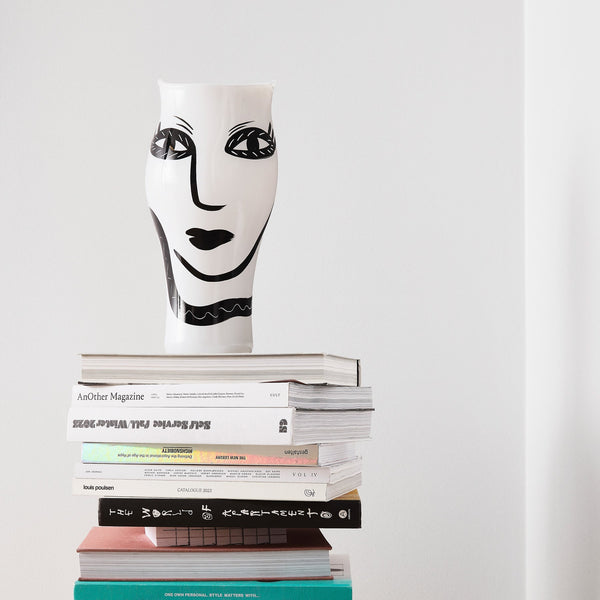 Load image into Gallery viewer, Kosta Boda Open Minds Vase White Large