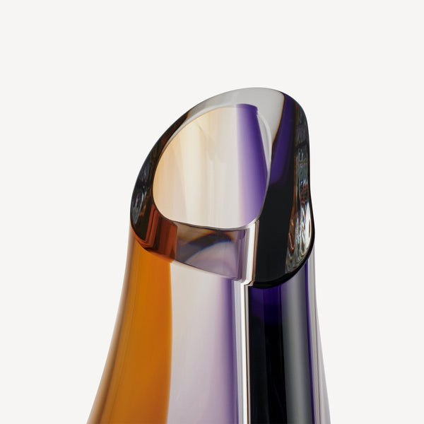 Load image into Gallery viewer, Kosta Boda Orchid Vase Low