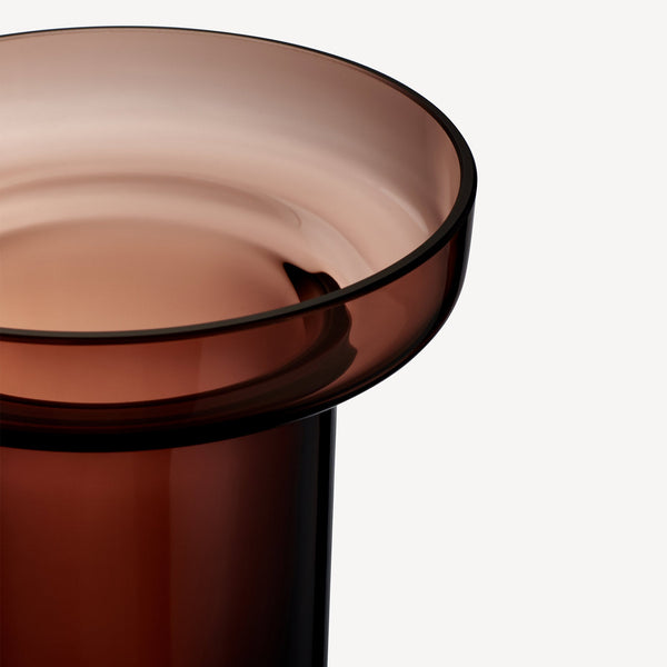 Load image into Gallery viewer, Kosta Boda Limelight Vase Burgundy Tall