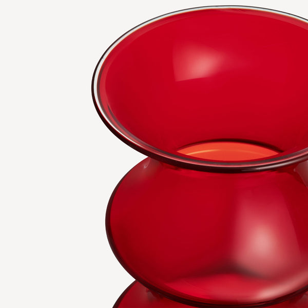 Load image into Gallery viewer, Kosta Boda Pagod Vase Red Large