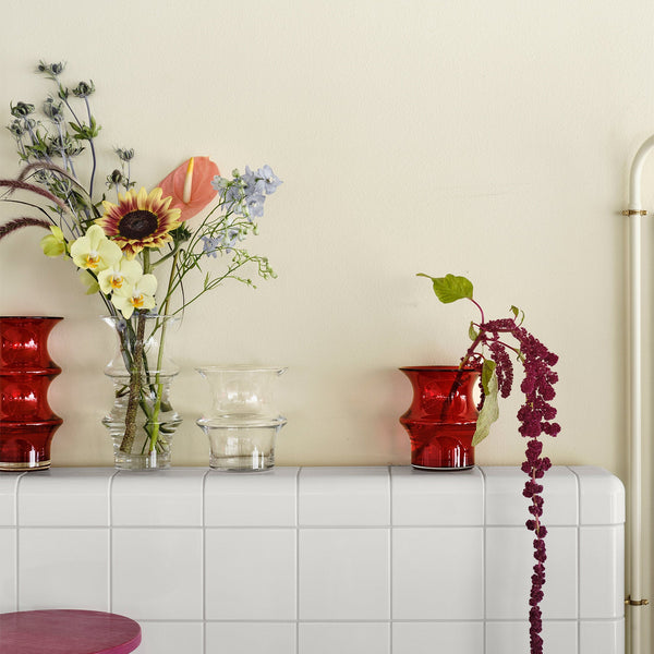 Load image into Gallery viewer, Kosta Boda Pagod Vase Clear Small
