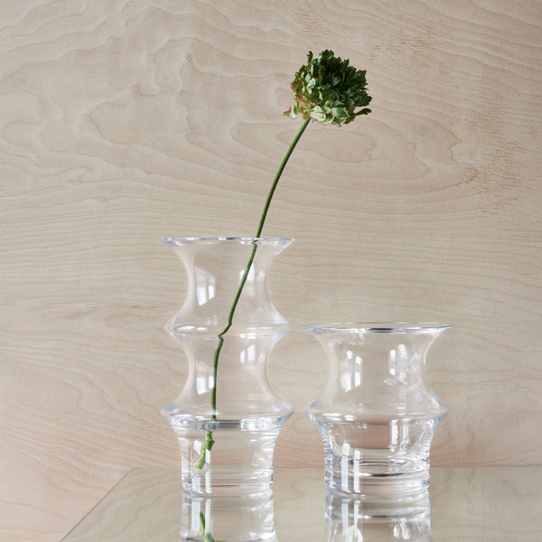 Load image into Gallery viewer, Kosta Boda Pagod Vase Clear Large