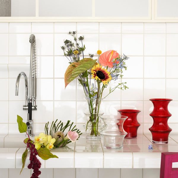 Load image into Gallery viewer, Kosta Boda Pagod Vase Clear Small