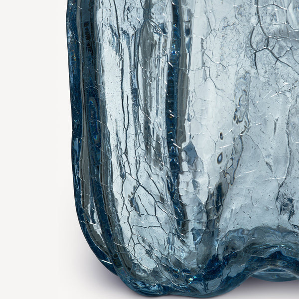 Load image into Gallery viewer, Kosta Boda Crackle Circular Vase Tall