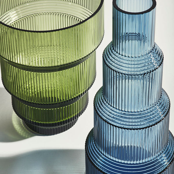 Load image into Gallery viewer, Kosta Boda Pavilion Vase Blue XL