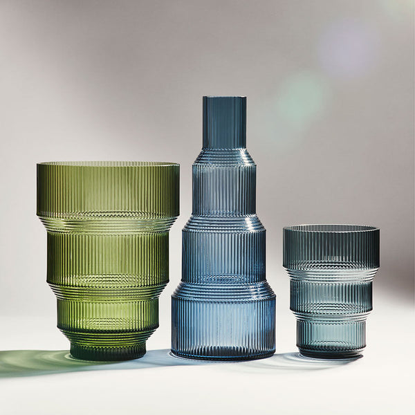Load image into Gallery viewer, Kosta Boda Pavilion Vase Green Large
