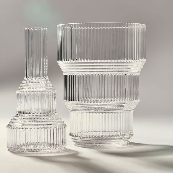 Load image into Gallery viewer, Kosta Boda Pavilion Vase Clear Small