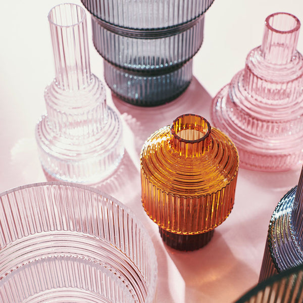 Load image into Gallery viewer, Kosta Boda Pavilion Vase Clear Small