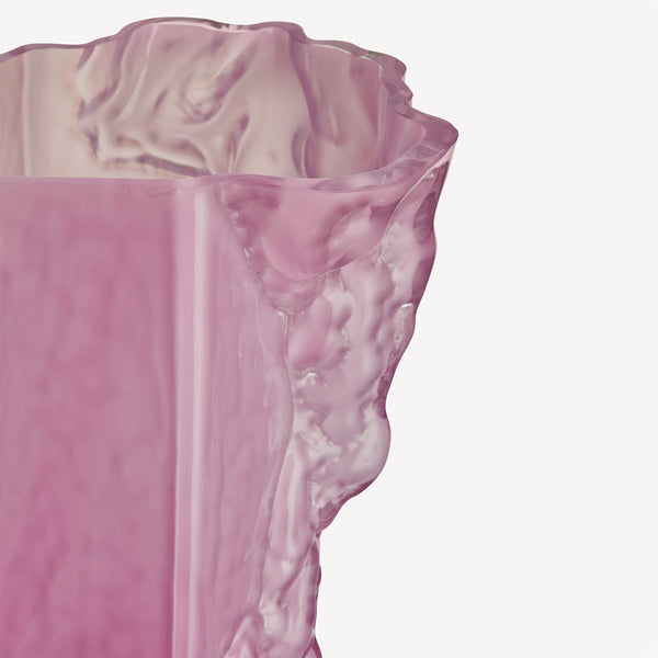 Load image into Gallery viewer, Kosta Boda Rocky Baroque Vase Cool Pink