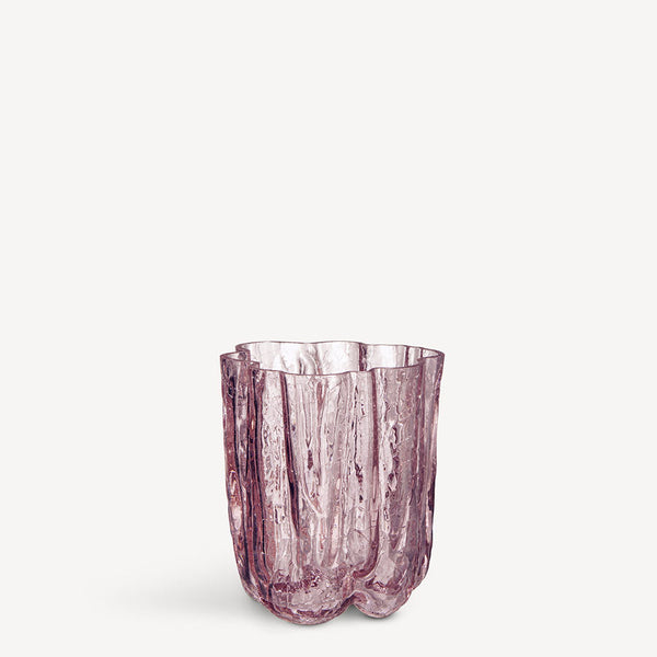 Load image into Gallery viewer, Kosta Boda Crackle Vase Pink Small