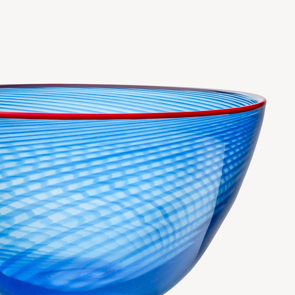 Load image into Gallery viewer, Kosta Boda Red Rim Bowl Small