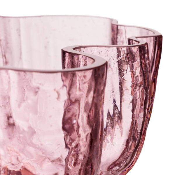 Load image into Gallery viewer, Kosta Boda Crackle Pink Bowl