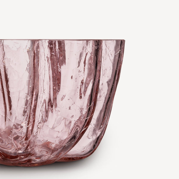 Load image into Gallery viewer, Kosta Boda Crackle Pink Bowl