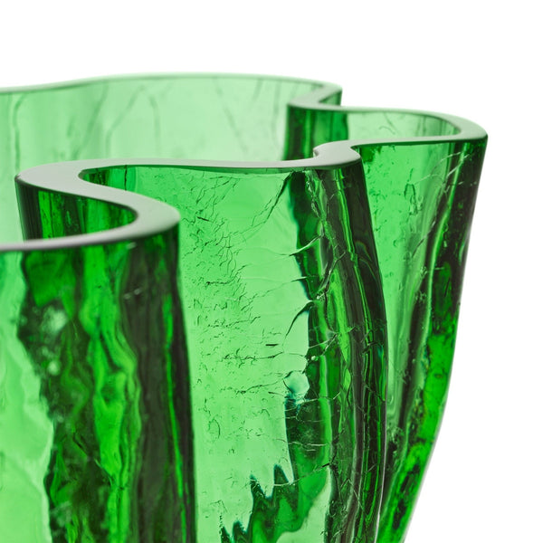 Load image into Gallery viewer, Kosta Boda Crackle Green Bowl