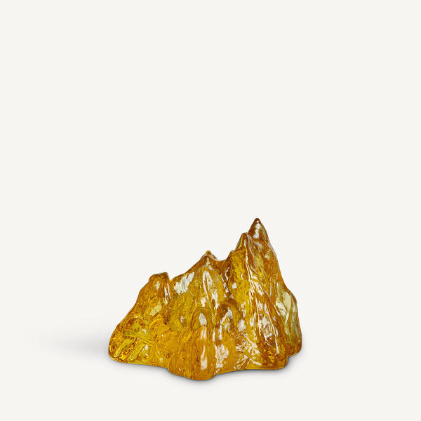 Load image into Gallery viewer, Kosta Boda The Rock Votive Yellow