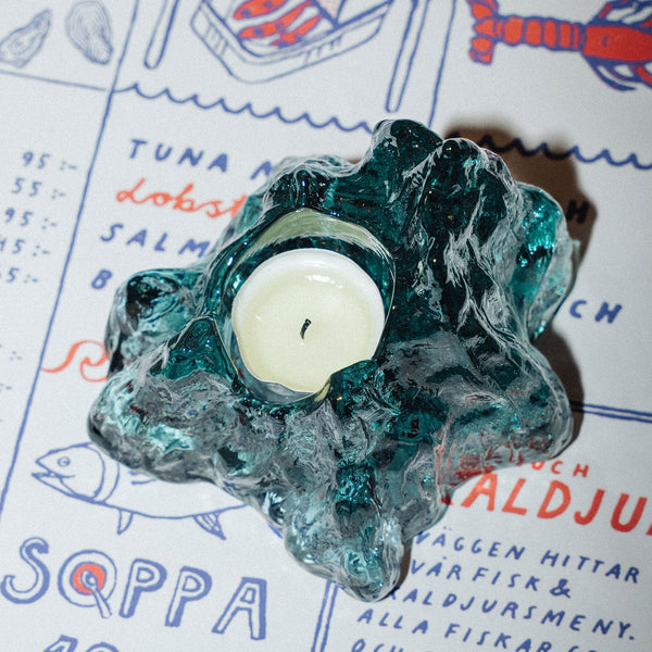 Load image into Gallery viewer, Kosta Boda The Rock Votive Circular