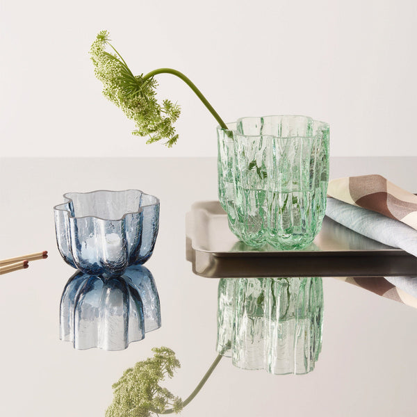 Load image into Gallery viewer, Kosta Boda Crackle Vase Circular Small