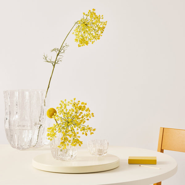 Load image into Gallery viewer, Kosta Boda Crackle Vase Clear Small