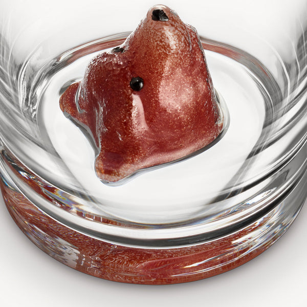 Load image into Gallery viewer, Kosta Boda New Friends Tumbler Fox