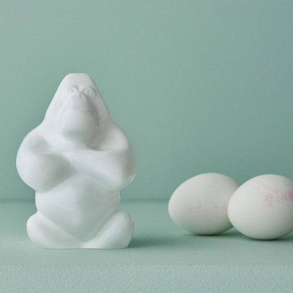 Load image into Gallery viewer, Kosta Boda Gabba Gabba Hey Cloudy White Small