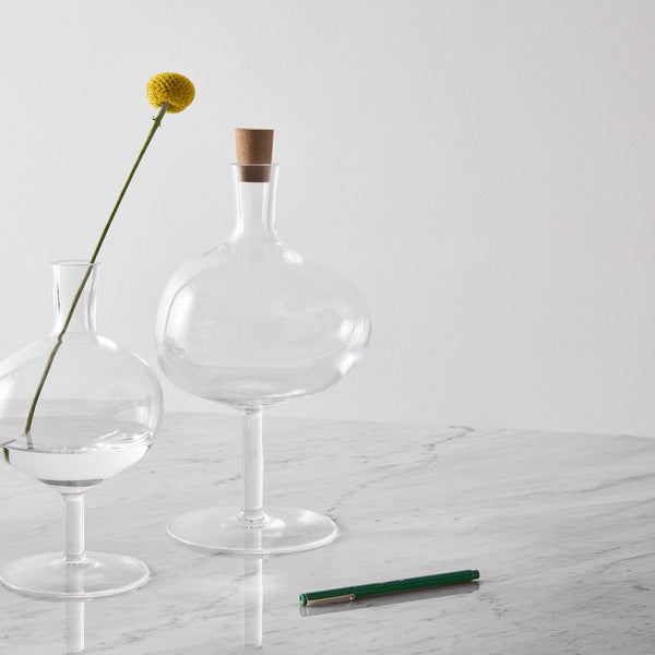 Load image into Gallery viewer, Kosta Boda Bod Bottle Clear Large