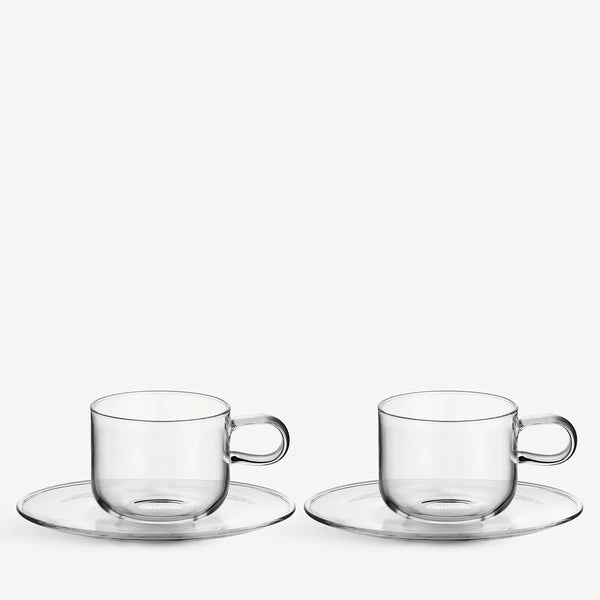Load image into Gallery viewer, Kosta Boda Viva Cup and Plate Set of 2