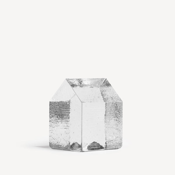 Load image into Gallery viewer, Kosta Boda Kosta House Clear Medium - Glass Art Sculpture