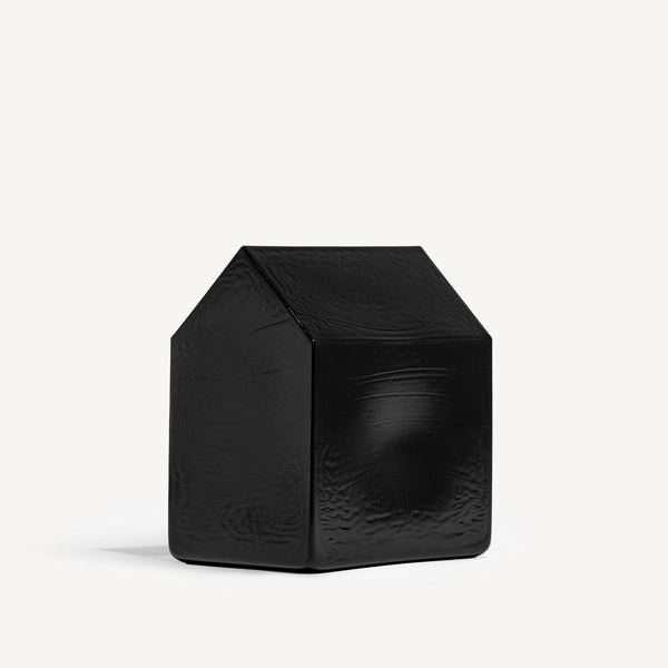 Load image into Gallery viewer, Kosta Boda Kosta House Black Large - Glass Art Sculpture