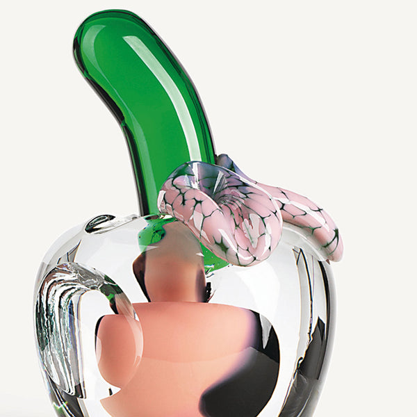 Load image into Gallery viewer, Kosta Boda We Love Apples Clear/Pink