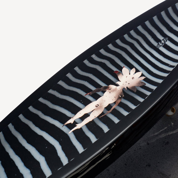 Load image into Gallery viewer, Kosta Boda Boat Pilgrim Black Limited Edition 500