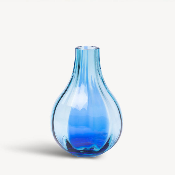 Load image into Gallery viewer, Kosta Boda Iris Vase Blue