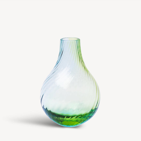 Load image into Gallery viewer, Kosta Boda Iris Vase Blue/Green