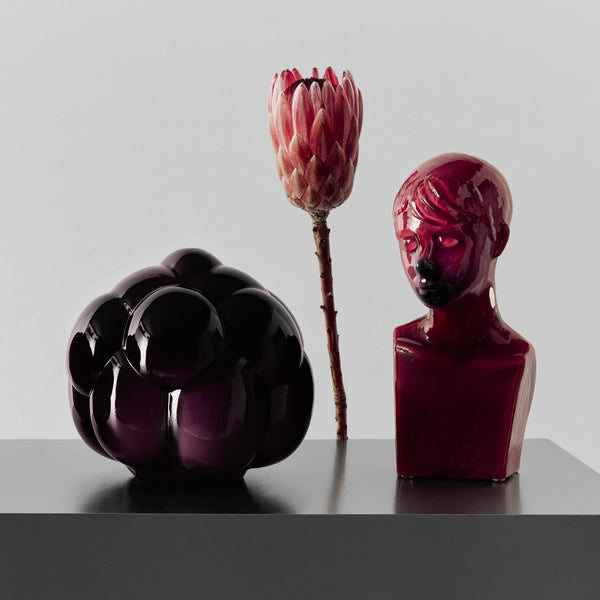 Load image into Gallery viewer, Kosta Boda Berry Tales Plum - Glass Art Sculpture