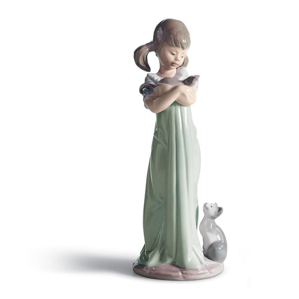 Load image into Gallery viewer, Lladro Don't Forget Me Girl Figurine