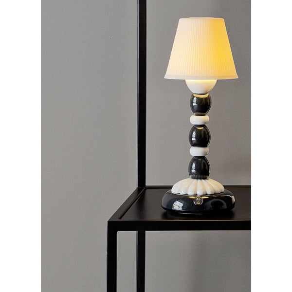 Load image into Gallery viewer, Lladro Palm Firefly Table Lamp - Black and White