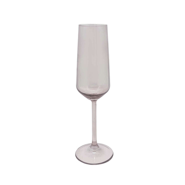 Load image into Gallery viewer, Mariposa Fine Line Quartz with White Rim Champagne Flute Glass Set of 4