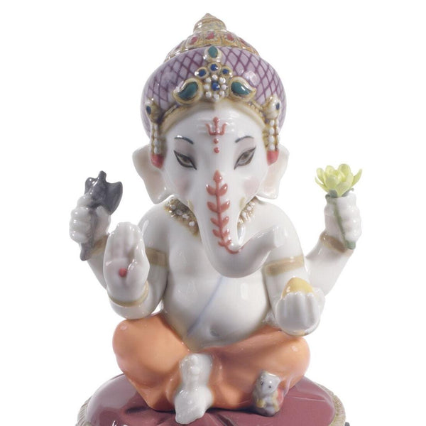 Load image into Gallery viewer, Lladro Bal Ganesha Figurine