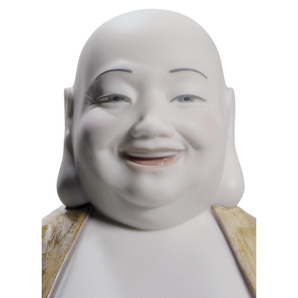 Load image into Gallery viewer, Lladro Happy Buddha Figurine