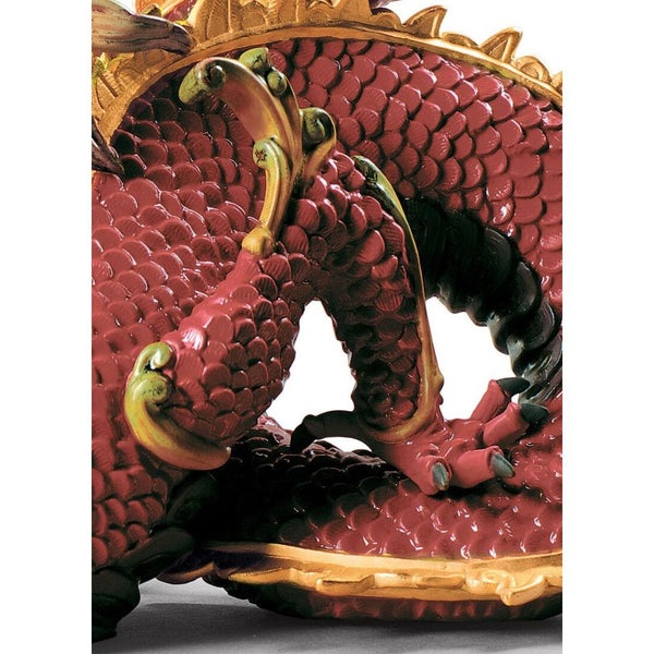 Load image into Gallery viewer, Lladro Majestic Dragon Sculpture